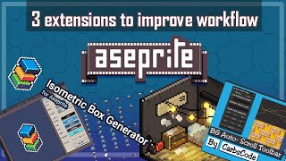 Three ASEPRITE extensions you MUST have!