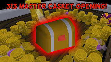 OPENING 300+ MASTER CLUE SCROLL CASKETS! - OSRS