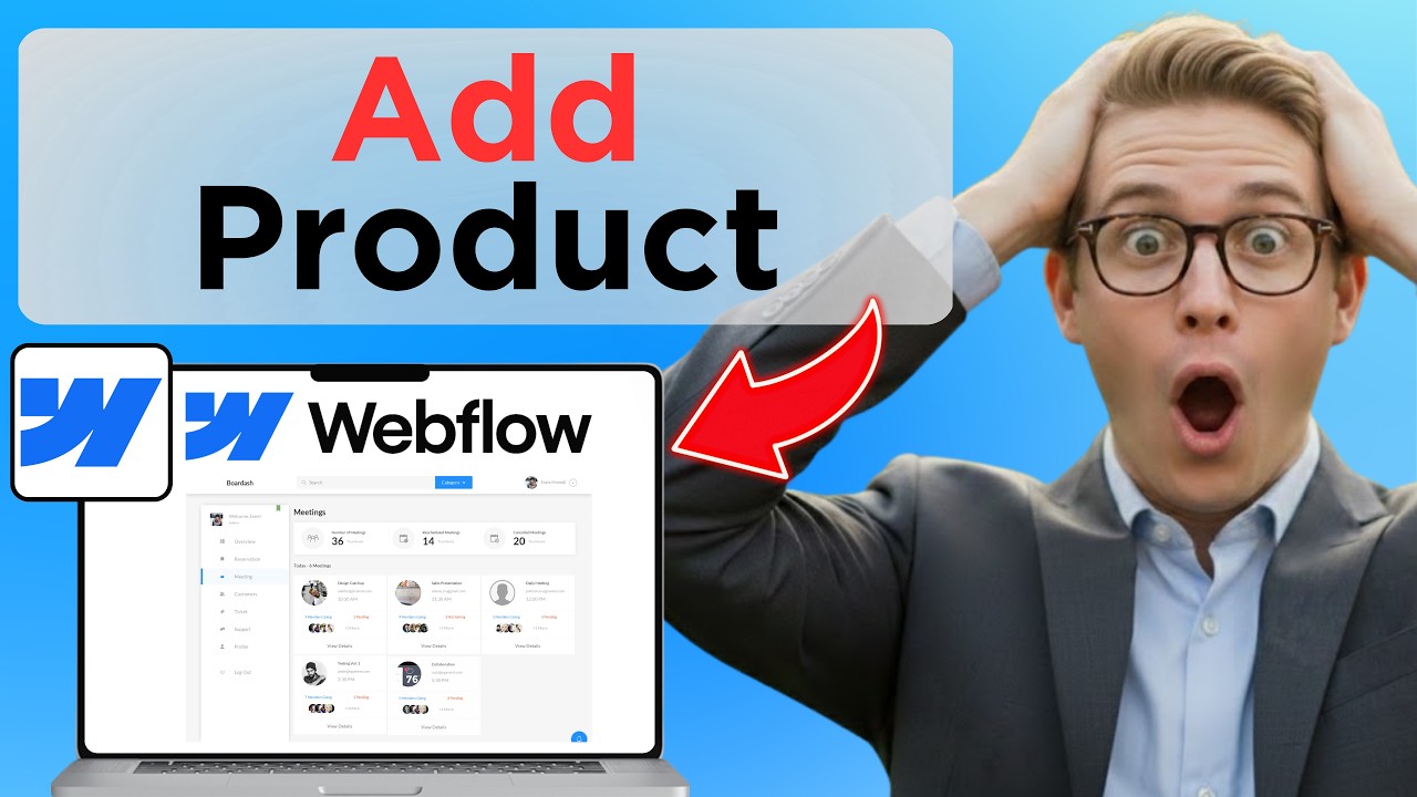 How To Add Product To Webflow (Full Guide 2026) - YouTube