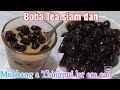 Bubble tea   tapioca pearl  bubble thingpui siam dan boba tea  sabudana tea