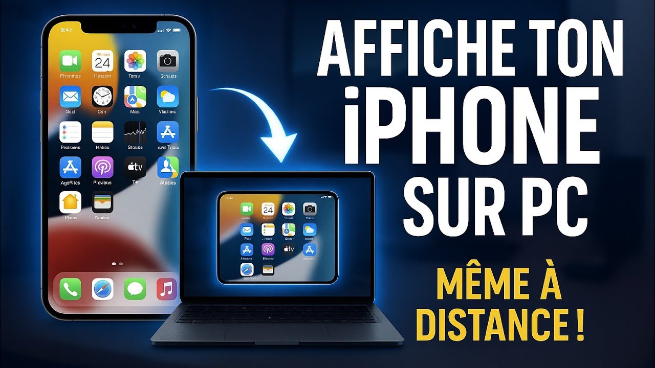 Comment afficher l’écran de son iPhone en temps réel sur son ordinateur