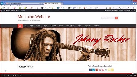 Build a FREE WordPress Musician Website Part 3 of 3