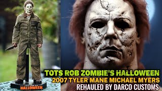 TOTS 1/6 ROB ZOMBIE'S MICHAEL MYERS FIGURES REHUALED BY DARCO CUSTOMS REVIEW.