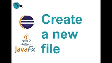 4/8 Create a text editor (Java) - Create a new file