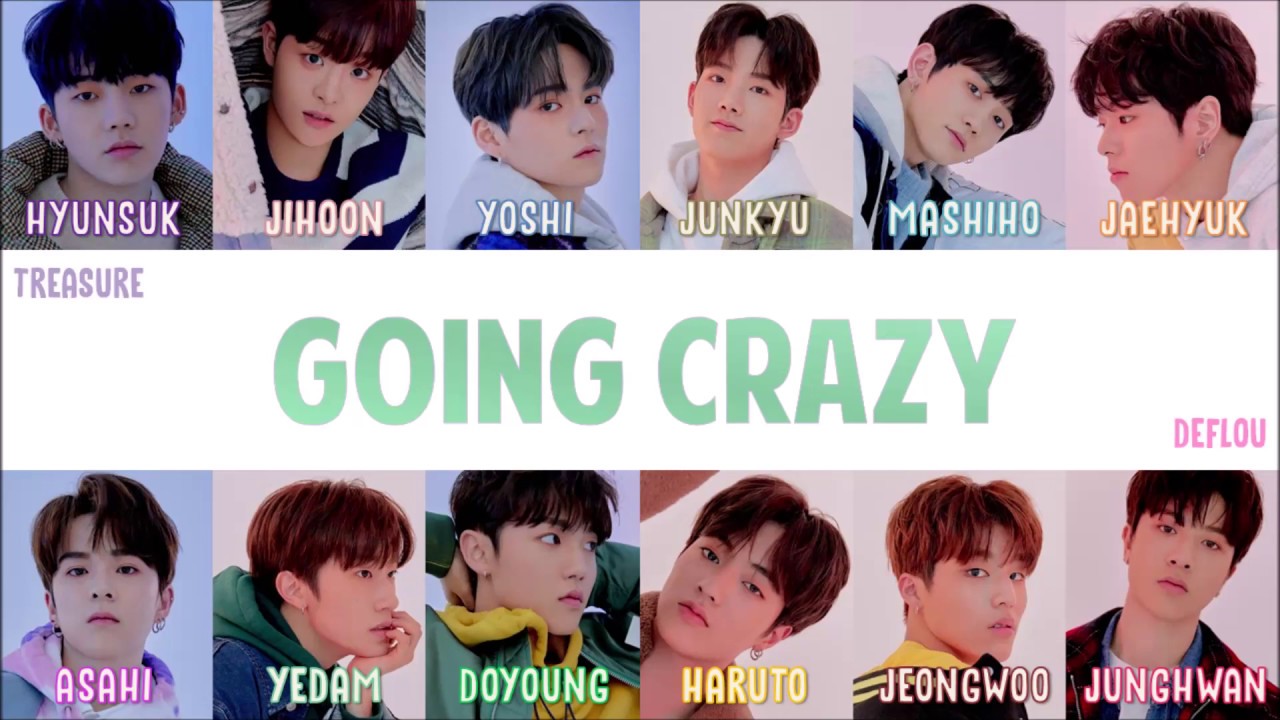 TREASURE - GOING CRAZY (LINE DISTRIBUTION) - YouTube