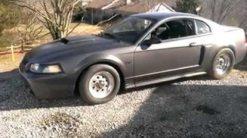 03 Mustang GT, Comp 270s, On3 tubro open down pipe idle