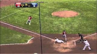 2011/07/30 Lucroy's two-run double