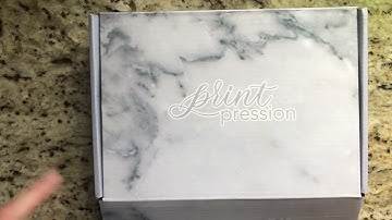 PrintPression Sophisticate Mystery Oops Box Unboxing! Print Pression pocket rings