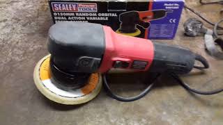Sealey das150t sander review - YouTube