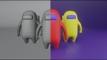 blender among us tutorial - among us | blender tutorial! (free blend file in description box.)