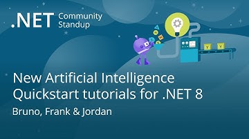 .NET AI Community Standup: New AI Quickstart tutorials for .NET 8
