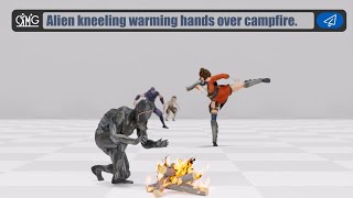 [CVPR2024] OMG: Towards Open-vocabulary Motion Generation via Mixture of Controllers