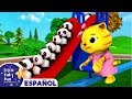 Canciones Infantiles | Diez Animalitos | Dibujos Animados | Little Baby Bum en Español