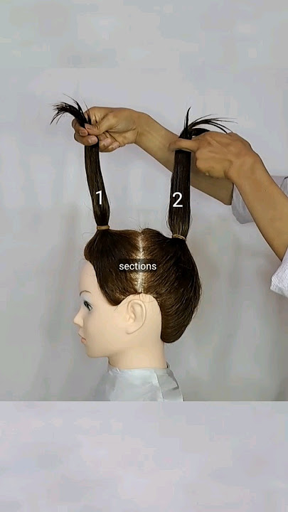 DIY LAYERED HAIRCUT #shortvideo #haircuttutorial #layered