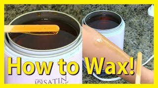 How To Wax At Home