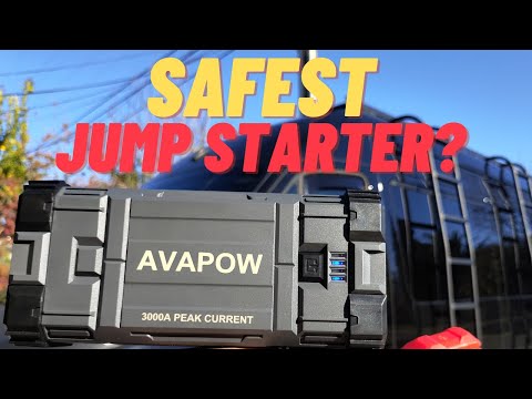 Avapow 3000 Peak Amp Jump Starter Review▶️ Safest and Best Jump Starter Review 2022