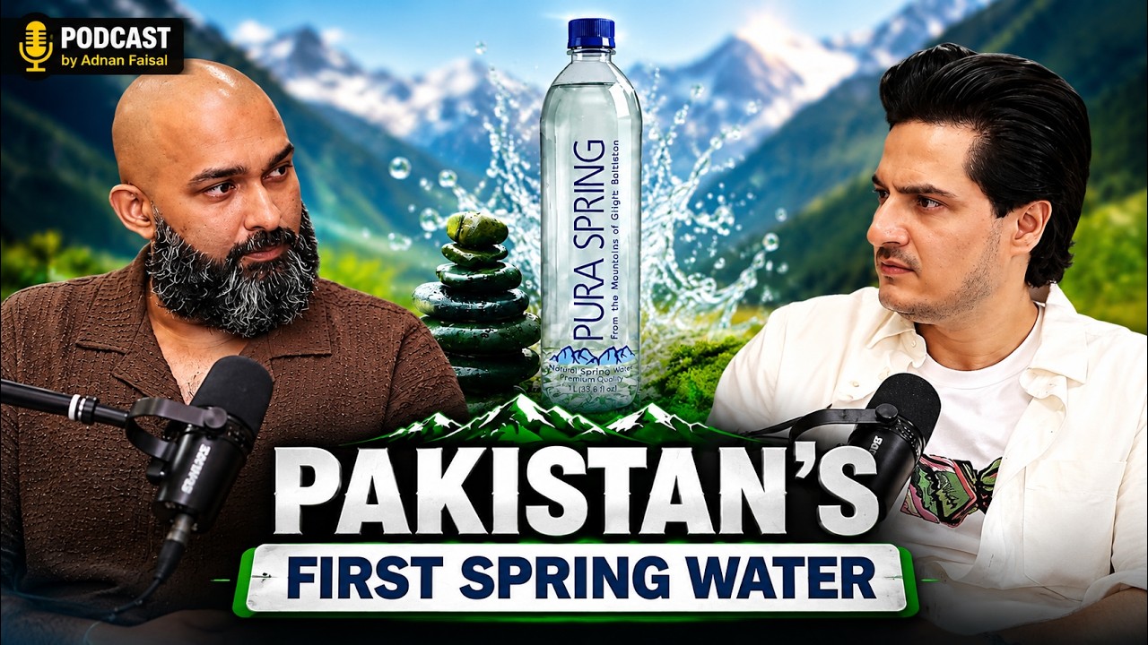 Ft. Zeeshan Hanif CEO Pura Spring Water | Adnan Faisal Podcast