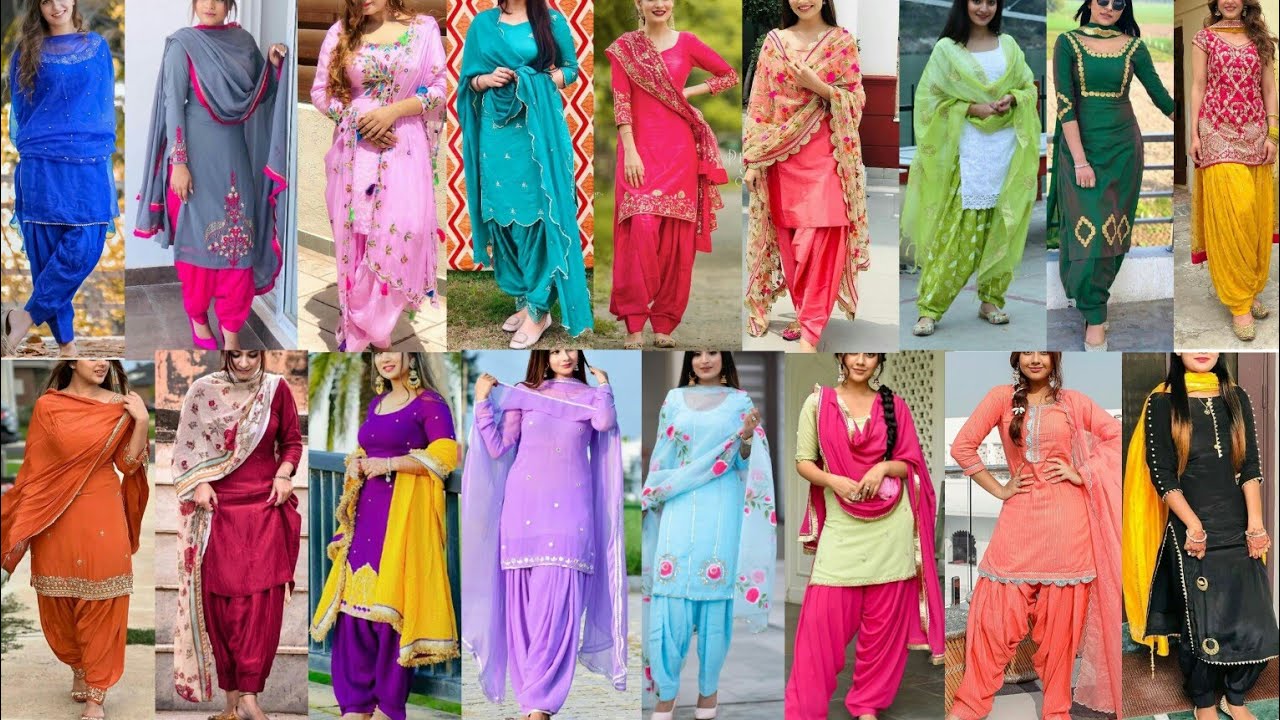 Women Panjabi Patiyala Suit