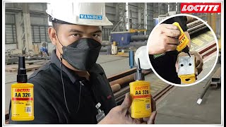 Loctite AA 326 STRUCTURAL ADHESIVE BONDING (กาวติดงานโครงสร้างให้กำลังสูง) / TEL: (038) 337 838-9