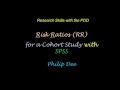Risk Ratio SPSS - YouTube