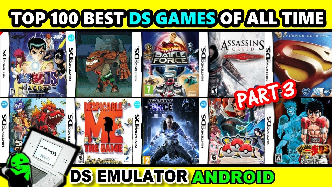 Топ-100 лучших игр для Nintendo DS (NDS) [Часть 3] - Геймплей на Android
