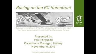 Royal BC Museum presents Boeing in World War II