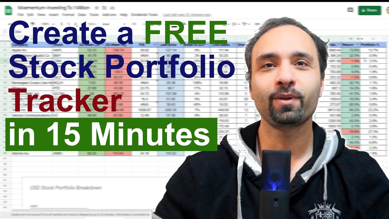 Create a Stock Investment Portfolio Tracker in 15 Minutes!!! (Step by ...