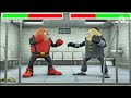 Killer Bean vs Jet Bean with healtbars (AUDIO IN LATINO).