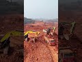 Quan Sát Máy Xúc Và Xe Ben Làm Việc Từ Trên Cao #excavator #mayxuc #ningningtv