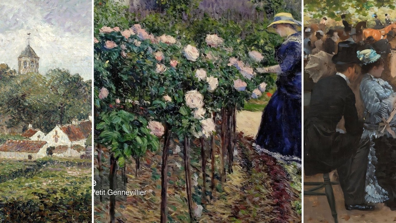 Impressionist Art TV — Silent Art Gallery · August 3 Afternoon | Roses in the Garden … & others