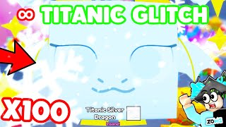 OMG! 🤯🥳 INFINITE TITANIC HATCH GLITCH (WTFFFFF) in Pet Simulator 99!