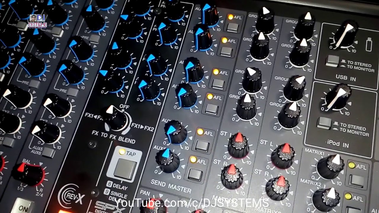 YAMAHA MGP32X 32 Channel Analog Mixing Console with DSP Effects testing