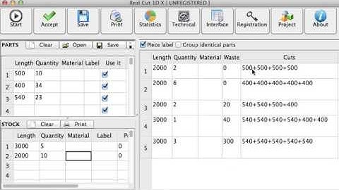 Real Cut 1D X - for Mac OSX - basic optimization
