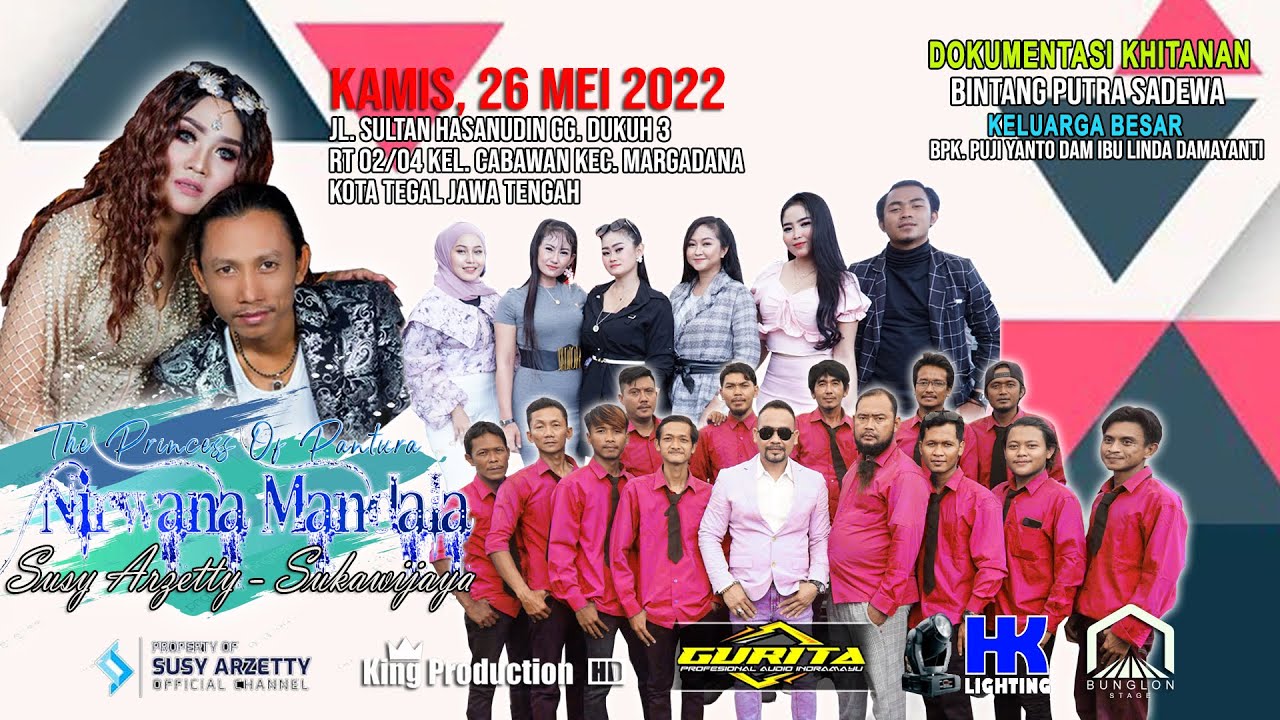 Live Nirwana Mandala Susy Arzetty Di Kel. Cabawan Kec. Margadana Kota Tegal - Jawa Tengah ( Siang )