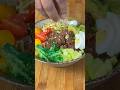 Quick & Easy Poke Bowl #cooking #foodieshorts #food