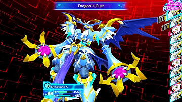 『Xylophia Gudmund』 Monodramon Coredramon Wingdramon to Dynasmon X Evolution [Ultimate X-AntiBody]