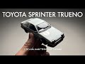 TOYOTA SPRINTER TRUENO AE86 CUSTOM【アオシマ 1/32】プラモデル製作 Scale Model【楽プラ/スナップキット】