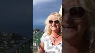 Tracy and Her Shrimp in Capri, Italy at Ristorante Pulalli screenshot 1