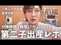 【高位破水で急遽入院！前編】助産師さんが最高な方でした！バースプランは「とにかく〇〇！」がおすすめです。涙
