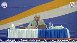 Day 35 47th Nitijela Constitutional Regular Sassion
