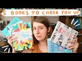 Five creative BOOKS TO CHEER YOU UP when you feel down.  Andy J. Pizza, Frannerd and more!