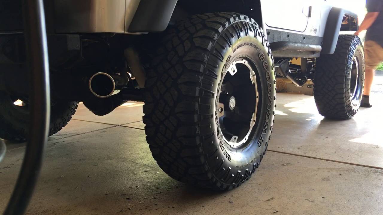 2005 Jeep Wrangler 4.0 MBRP Cat Back Exhaust YouTube