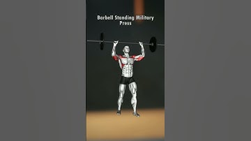 Barbell Standing Military Press  Guide: Enhance Your Shoulders Workouts