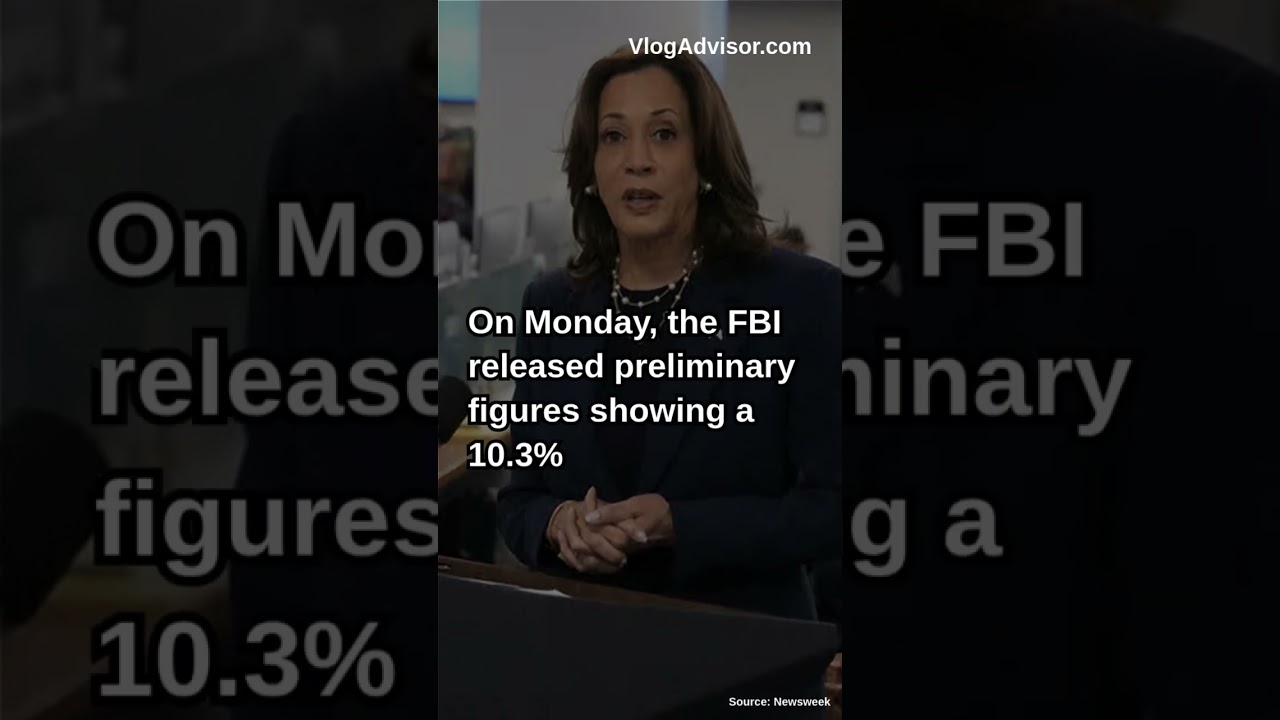 Kamala Harris Handed Law and Order Win As Murders Plunge