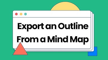 How to Export an Outline From a Mind Map - EdrawMind (formerly MindMaster) Tutorial