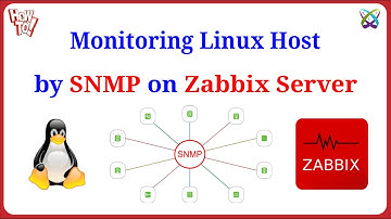 Zabbix - Monitor Linux Host by using SNMP on Zabbix Server