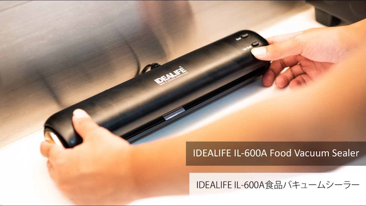 IDEALIFE Vacuum Sealer (IL600A) YouTube