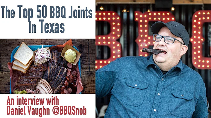 Daniel Vaughn, The most man in Texas BBQ.  PART 1 ...