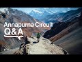 Annapurna Circuit Q&amp;A With Albert Ojembarrena