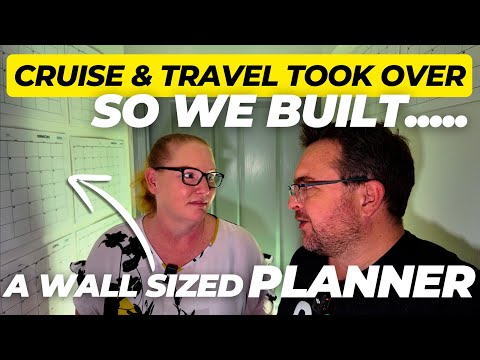 DIY Travel Wall Planner: Organizing Our Cruises and Trips on a Budget! Video Thumbnail